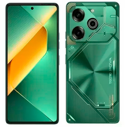 Купить Смартфон TECNO POVA 6 PRO 5G 12/256GB Comet green